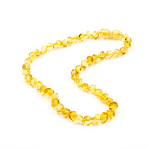 Collier Ambre Bébé Citron