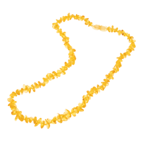 Collier Ambre Femme Eclats Modernes Citron