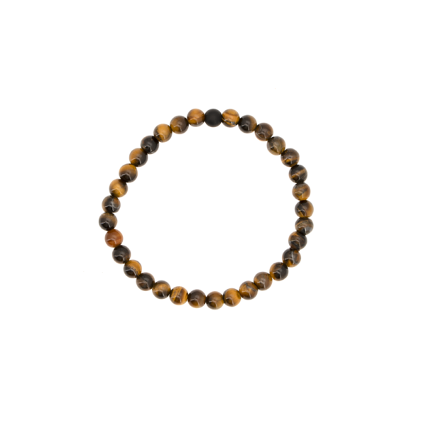 Bracelet oeil de tigre onyx 14cm