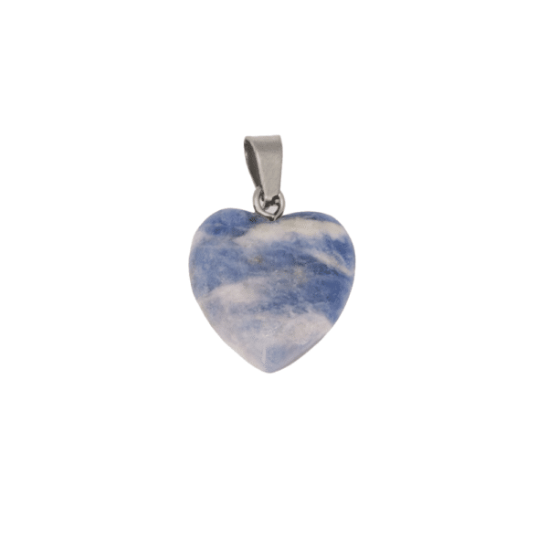 Pendentif Coeur en Sodalite